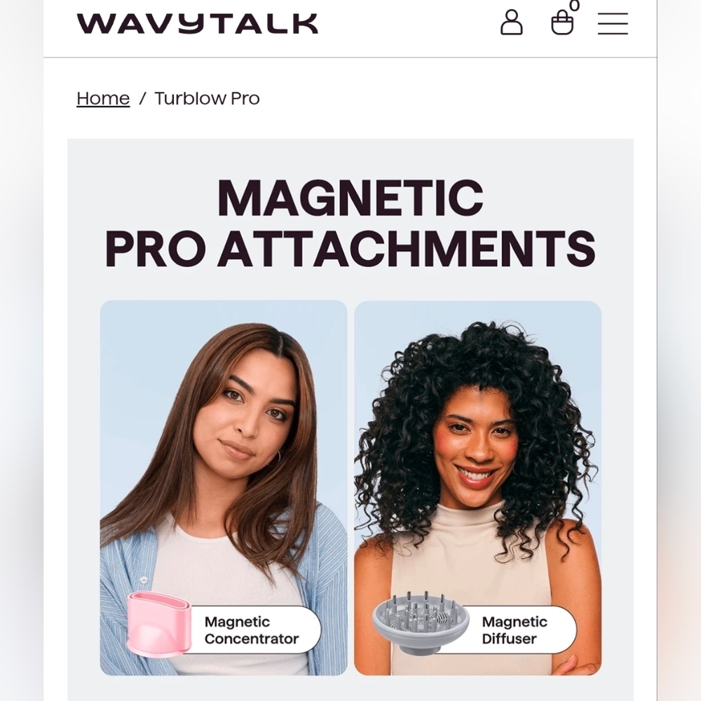 Wavytalk Pink Hair Dryer - Picture 9 of 13